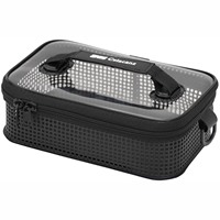 Casing penyimpanan alat pancing, nyaman d-ring Medium Mesh Fly Fishing bahan EVA untuk rendam umpan pancing