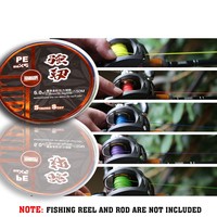 Lignes de pêche 9 Brins Tressés PE Ligne Super Rigide et Solide 150m 9 Tailles Disponibles Importé Meilleure Qualité Pêche ligne