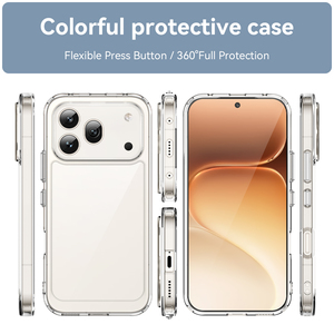 Funda Transparente para <span class=keywords><strong>Honor</strong></span> 600 Pro 600 5G, Híbrida 2 en 1, TPU Acrílico Transparente, Antigolpes, Antiarañazos, para Teléfono Móvil - Product Image 2