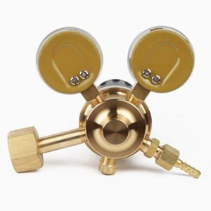 Válvula Reductora de Presión de Oxígeno para Soldadura y Corte, Totalmente de Cobre, para Dióxido de Carbono, Argón y Oxígeno - Product Image 4