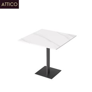 โต๊ะเล็กๆทำจากไม้แบบโมเดิร์นสำหรับร้านอาหารร้านอาหารทำจากโลหะหินอ่อนหรูหราใช้ในร้านกาแฟ - Product Image 5