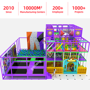 Centro <span class=keywords><strong>de</strong></span> Entretenimiento Infantil con Estructura <span class=keywords><strong>de</strong></span> Acero, <span class=keywords><strong>Parque</strong></span> <span class=keywords><strong>de</strong></span> <span class=keywords><strong>Atracciones</strong></span> Comercial, Laberinto Infantil, Equipo <span class=keywords><strong>de</strong></span> Juegos Interior con Trampolín - Product Image 2
