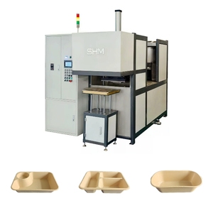 Machine de moulage de pâte à papier pour la fabrication de vaisselle compostable à partir de bagasse et de pâte de bois - Product Image 5