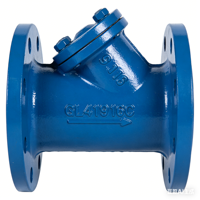 Filtre à valve manuelle en acier au carbone moyen à lourd, type GL41H-16C, taille de port DN15-DN200, plage de température -20~425°C pour eau et vapeur