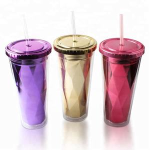 Bouteille d'eau de sport en plastique PS écologique de 16 oz, best-seller, avec couvercle, qualité supérieure, sans BPA, nouveauté, forme de queue de poisson - Product Image 6