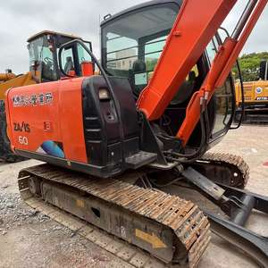 Vendedor caliente Good Look Hot Brand Hitachi Máquina usada Excavadoras Zx60 6 Ton Excavadoras de construcción de segunda mano Zx70 Zx55 para la venta - Product Image 1