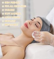 Logo personnalisé Spa Bandeau Ultra Doux Réglable Lavage Du Visage Bandeau Tissu Éponge Stretch pour Lavage Du Visage Douche Masque Facial Yoga