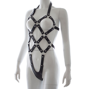 Vente directe d'usine de sous-vêtements érotiques pour adultes, combinaisons en PU très demandées pour l'exportation, costumes de spectacle pour boîtes de nuit. - Product Image 4