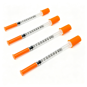 Jeringas Desechables Veterinarias y Médicas para Diabetes, Aguja de <span class=keywords><strong>Insulina</strong></span> de 32g, 100 Unidades, Jeringas de <span class=keywords><strong>Insulina</strong></span> de 1ml, Caja de 32g, Jeringa de <span class=keywords><strong>Insulina</strong></span> de <span class=keywords><strong>0.5</strong></span> - Product Image 3