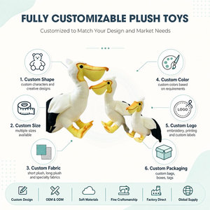 Ensemble de jouets en peluche renard personnalisés, animaux en peluche réalistes, jouets doux et câlins, OEM ODM, mascotte personnalisée, vente en gros directe d'usine, Pro - Product Image 2