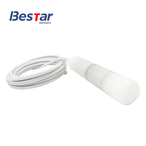 Anti-Corrosion <b>PTFE</b> Immersion Level Sensor Ceramic Capacitive 4-20mA Submersible for Chemical - Product Image 1