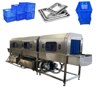 SUS304 Panier industriel Machine à laver Séchoir à haute pression Laveuse de plateau avec boîte en plastique Nettoyeur de carburant électrique État neuf