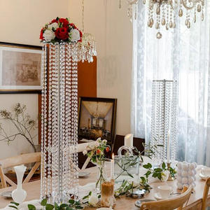 Jarrones de Flores Metálicos de Lujo LANJO para Centros de Mesa de Boda, Estilo Moderno y Lujoso, Duraderos, de Alta Calidad, 15 cm x 50-70 cm - Product Image 5