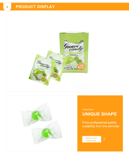 Bán buôn tùy chỉnh nhãn hiệu riêng Kẹo Ổi cứng kẹo Halal hương vị trái cây caramelos ổi kẹo - Product Image 2