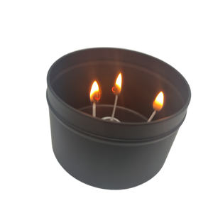 <span class=keywords><strong>Berserk</strong></span>-mecha de algodón, vela de lavanda de soja personalizada de lujo, venta al por mayor, 3 unidades - Product Image 2