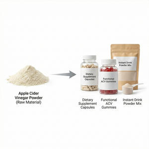 ผงน้ำส้ม<span class=keywords><strong>ส</strong></span>ายชูแอปเปิ้ลธรรมชาติ กรดอะซิติก 5%/10% โพลีฟีนอลจากแอปเปิ้ล เพคติน วิตามิน <span class=keywords><strong>ส</strong></span>าร<span class=keywords><strong>ส</strong></span>กัดสมุนไพร อาหารเพื่อ<span class=keywords><strong>ส</strong></span>ุขภาพ เกรดอาหาร - Product Image 5