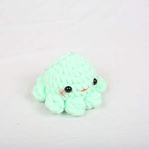 กระเป๋าถักโครเชต์ทำด้วยมือพวงกุญแจน่ารักอุปกรณ์เสริมเสน่ห์ตุ๊กตาแมงกะพรุนการ์ตูนน่ารักตุ๊กตาของเล่นนุ่ม - Product Image 3