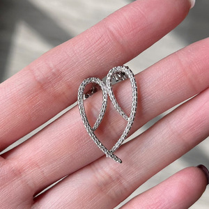 Orecchini Pendenti a Spirale con Zirconi, Design Minimalista per Uso Quotidiano e Feste, Gioielli di Moda per Donne, Idea Regalo - Product Image 6