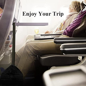 Repose-pieds ergonomique portable en mousse à mémoire de forme pour avion, modèle 2022, tricoté, pour voyage en avion, vente en gros - Product Image 6