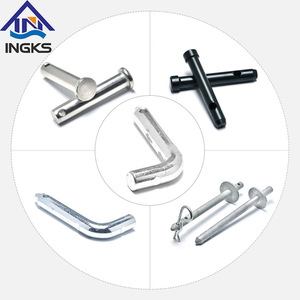 Hoge Kwaliteit Roestvrij Staal 304 Koolstofstaal Clevis <span class=keywords><strong>Pin</strong></span> Met Gat Draaipen