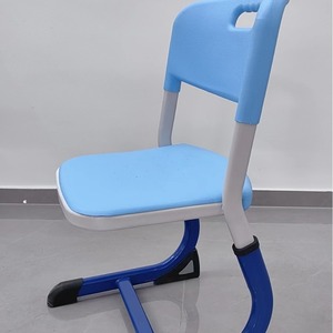 School Chair <b>Plastic</b> <b>Frame</b> Stackable For Child Student Use Blue Color Mark 003 - Product Image 2