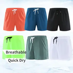 2023 New Basic Short Gym Sports Workout Athletic Running Fitness Loose Beach Basketball pantaloncini da uomo