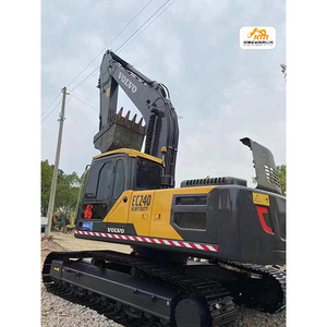 รถขุดไฮดรอลิก Volvo EC240 มือสอง ราคาถูก สภาพดี ระบบไฮดรอลิกเสถียร เหมาะสำหรับงานก่อสร้างหนัก - Product Image 1