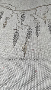 キッチン、バスルームのバック スプラッシュ、モザイクタイル、ウォールアート、天然石モザイクタイル、インテリア、キッチン、バスルームの装飾用 - Product Image 2