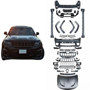 Kit de Carrocería Completo Estilo SRT para Jeep Grand Cherokee 14-24, Actualización Estilo SRT con Capó, Faldón Lateral, Parachoques Delantero, Parachoques Trasero, Parrilla y Difusor - Product Image 1