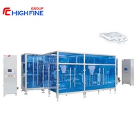 Highfine 2021 दवा सामान्य खारा उत्पादन लाइन चतुर्थ समाधान भरने विनिर्माण संयंत्र