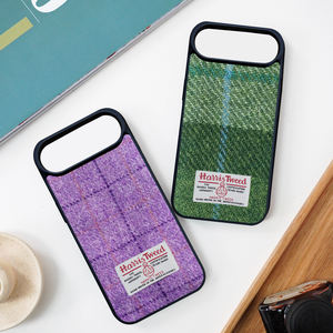 Harris Tweed a prueba de golpes tejido a mano de lana fundas de teléfono móvil funda protectora accesorios de teléfono para iPhone 17 Air - Product Image 1