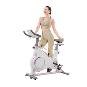 LADYGLOW, <span class=keywords><strong>bicicleta</strong></span> de <span class=keywords><strong>spinning</strong></span> magnética para interiores, <span class=keywords><strong>bicicleta</strong></span> de ejercicio para el hogar para gimnasio, bicicletas de ejercicio portátiles y extraíbles - Product Image 1