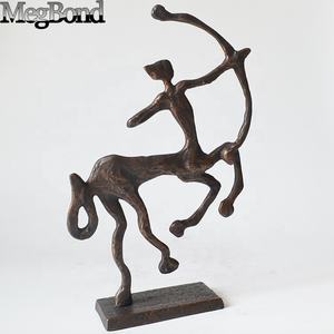 <span class=keywords><strong>Statue</strong></span> du Sagittaire en fonte Sculpture centaure gravée complexe pour Figurine de décoration de la maison - Product Image 4