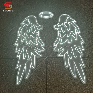 แถบไฟ LED รูปปีกเรียบไฟส่องตัวอักษรสำหรับงานแต่งงานงานวันเกิดงานปาร์ตี้ในห้างสรรพสินค้า - Product Image 6