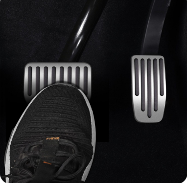 Chinese Factory Million Auto Pedal Aluminium Alloy Accelerator Brake Foot Pedal Pad Interior Kits for Tesla Model 3 Model Y
