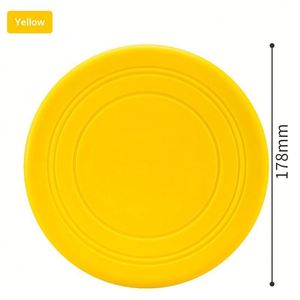 Frisbee Suave para Mascotas, Plato Delgado para Entrenamiento de Cachorros, Juguete para Perros, Plato Flotante Interactivo para Lanzar, Juguete Flotante para Border Collie - Product Image 3