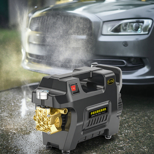 High 100bar 220V Portable <b>Car</b> Household Jet Pump 8L/min Flow Rate Self-priming Dual Purpose Overhead Home Use Handheld High Pres - Product Image 1