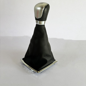 Chen Can Car Gear <b>Knob</b> Leather <b>Shift</b> Lever Cover For Ford Focus 5-Speed Manual Transmission - Product Image 2
