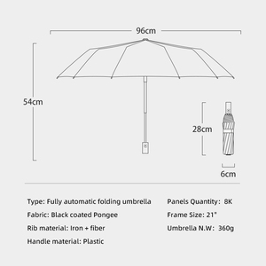 Yuxin Großhandel Kompakter Faltbarer Pongee Kirschblüten-Regenschirm mit UV-Sonnenschutz Automatisch Faltbar für Frauen Reise - Product Image 6