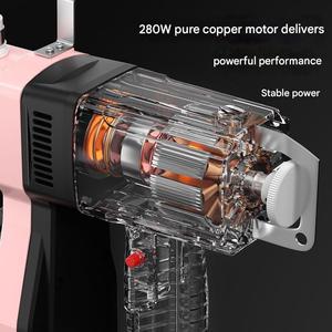 Machine à coudre domestique rechargeable 36V avec <span class=keywords><strong>aiguille</strong></span> simple et coupe-fil <span class=keywords><strong>automatique</strong></span>, machine à sceller les sacs sans fil portative - Product Image 3