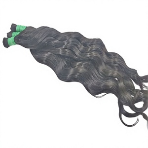 Lots en gros de cheveux humains indonésiens bruts, texture Deep Wave, 100% Remy, 12A, vierges, non traités, Super Double Drawn, double trame machine - Product Image 6