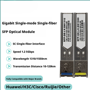 Módulo Óptico Gigabit, Monomodo Monofibra, Módulo Óptico SFP de 1.25G, Interfaz SC, Módulo de Conversión Fotoeléctrica <span class=keywords><strong>Dibi</strong></span> - Product Image 5