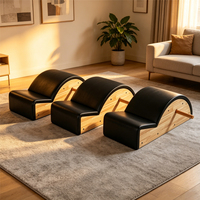 Correcteur de posture en bois de chêne massif pour Pilates, arceau d'étirement dorsal, couleurs personnalisables avec logo pour studio