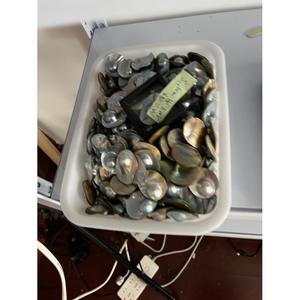 Perles nues Wenchi, perles cultivées en eau de mer, rondes, naturelles, blanches, noires, grises, en vrac, pour la fabrication de bijoux, artisanat, 8-10 mm - Product Image 4