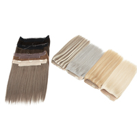 Extensions de cheveux naturels Qingdao Rawhair Halo Weft, fil invisible, une seule pièce, volume facilement amovible, pour coiffure en salon