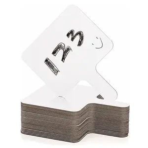 双面干擦标牌手持式木质白板小投票记分板