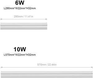 Nhà máy bán Batten ánh sáng <span class=keywords><strong>T5</strong></span> tích hợp lịch thi đấu 2ft 4ft đèn huỳnh quang thay thế LED ống lịch thi đấu <span class=keywords><strong>T5</strong></span> LED ống - Product Image 4