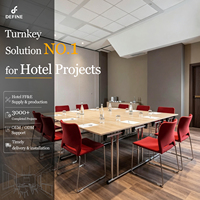 Ensemble complet de mobilier de réunion et de formation moderne et personnalisé pour hôtels, bureaux et salles de conférence (table et chaises)