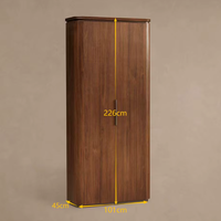 Buffet en bois massif avec rangement pour salle à manger, mobilier de maison contemporain moderne de luxe, personnalisable