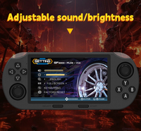 Console de jeu portable SF3000, 64 Go, plus de 20000 jeux, batterie 3000 mAh, prise en charge du Wi-Fi 2.4G, écran 4,5 pouces